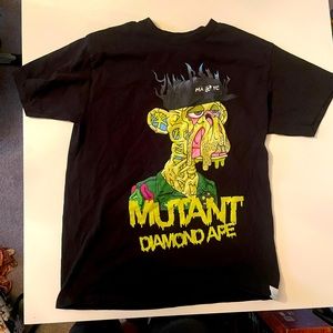 Diamond Supply Co Club Military Mutant Ape T-Shirt Black